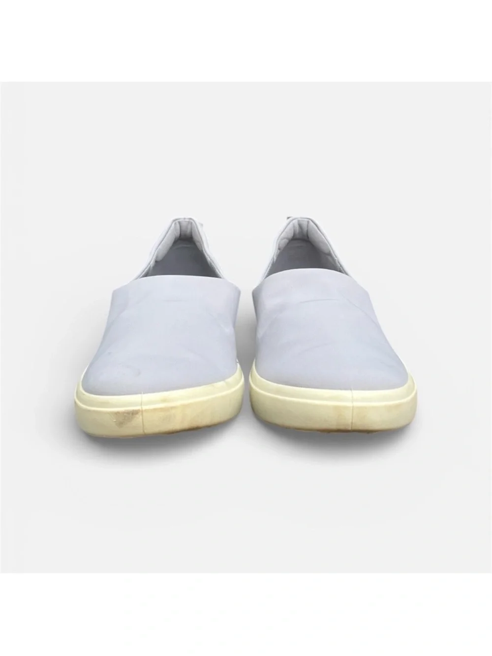 ECCO Soft 7 Wedge Slip-on Sneaker Silver Gray Women’s EU Sz 41; US 10-10.5
